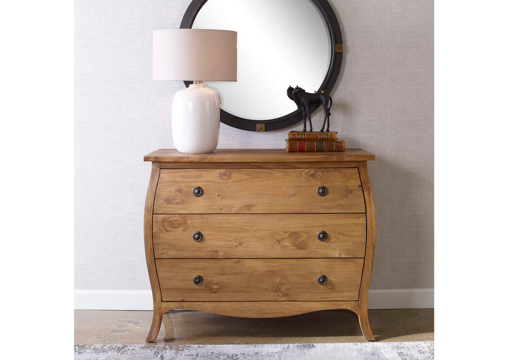 24454 Uttermost Gavorrano Bombe Foyer Chest