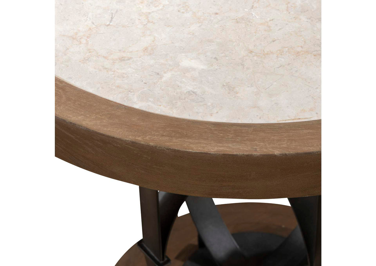 25841 Uttermost Sydney Light Oak Side Table