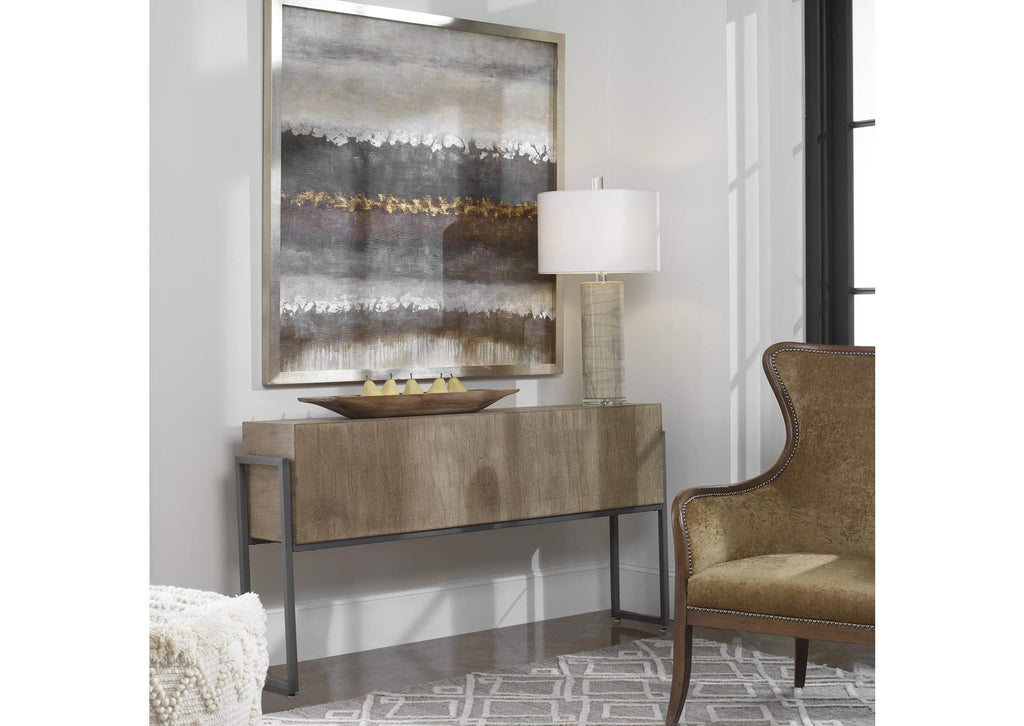 25402 Uttermost Nevis Contemporary Console Table