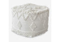 23965 Uttermost Uriah Ivory Pouf