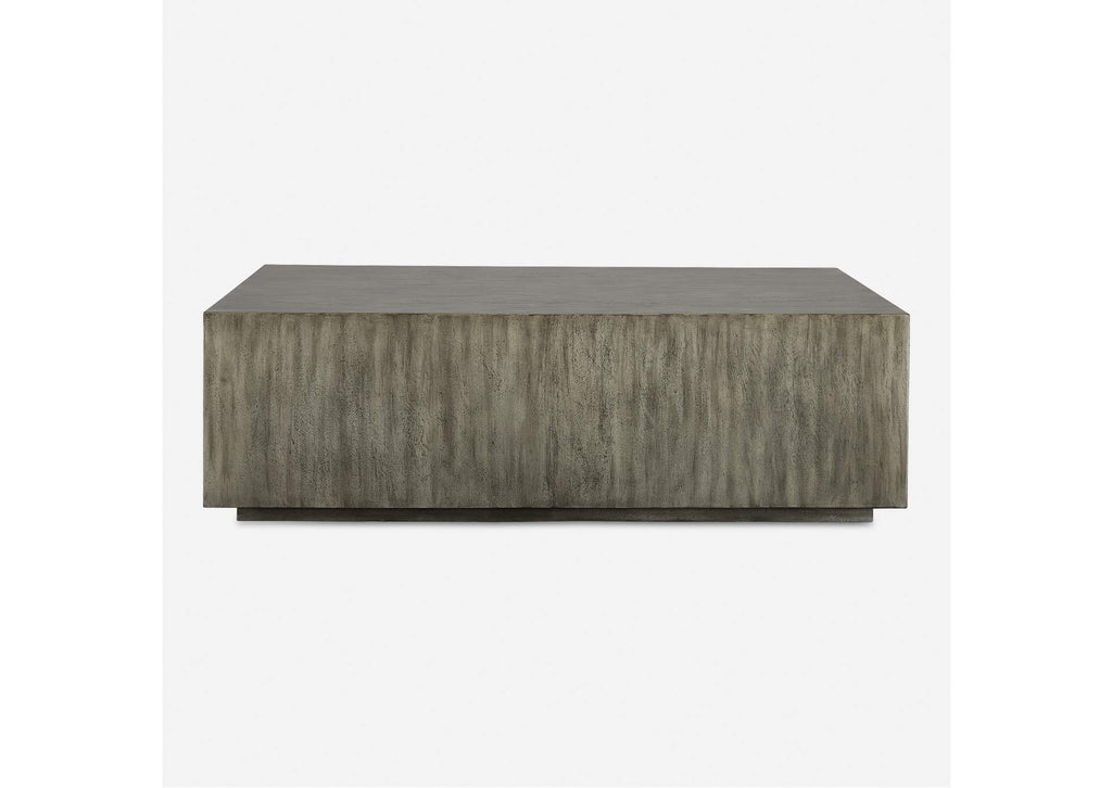25443 Uttermost Kareem Modern Gray Coffee Table