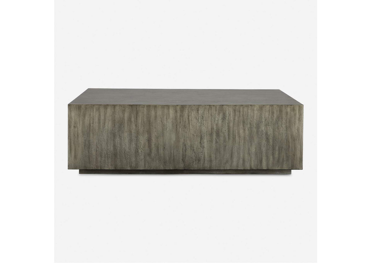 25443 Uttermost Kareem Modern Gray Coffee Table