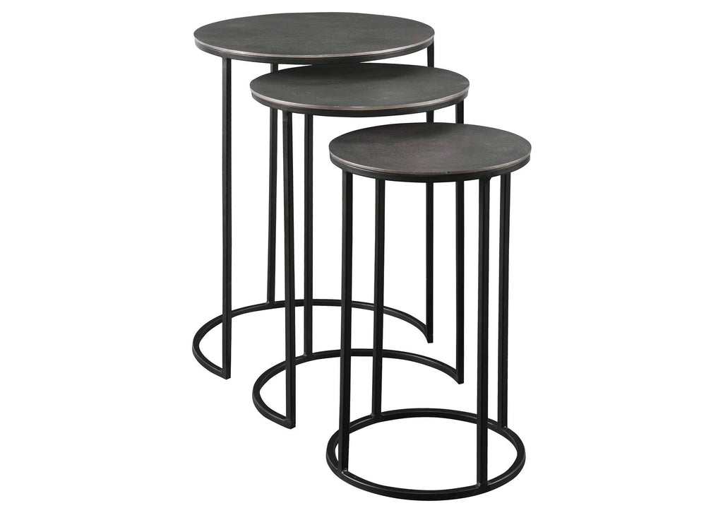 25057 Uttermost Erik Metal Nesting Tables