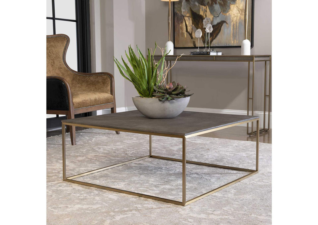 25370 Uttermost Trebon Modern Coffee Table