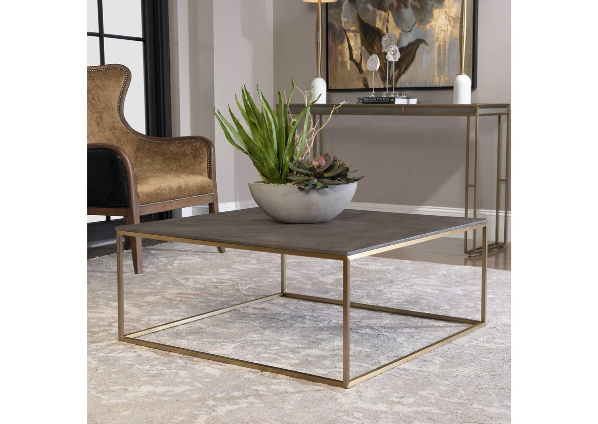 25370 Uttermost Trebon Modern Coffee Table