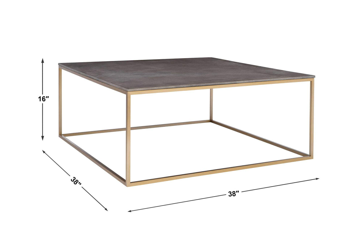 25370 Uttermost Trebon Modern Coffee Table