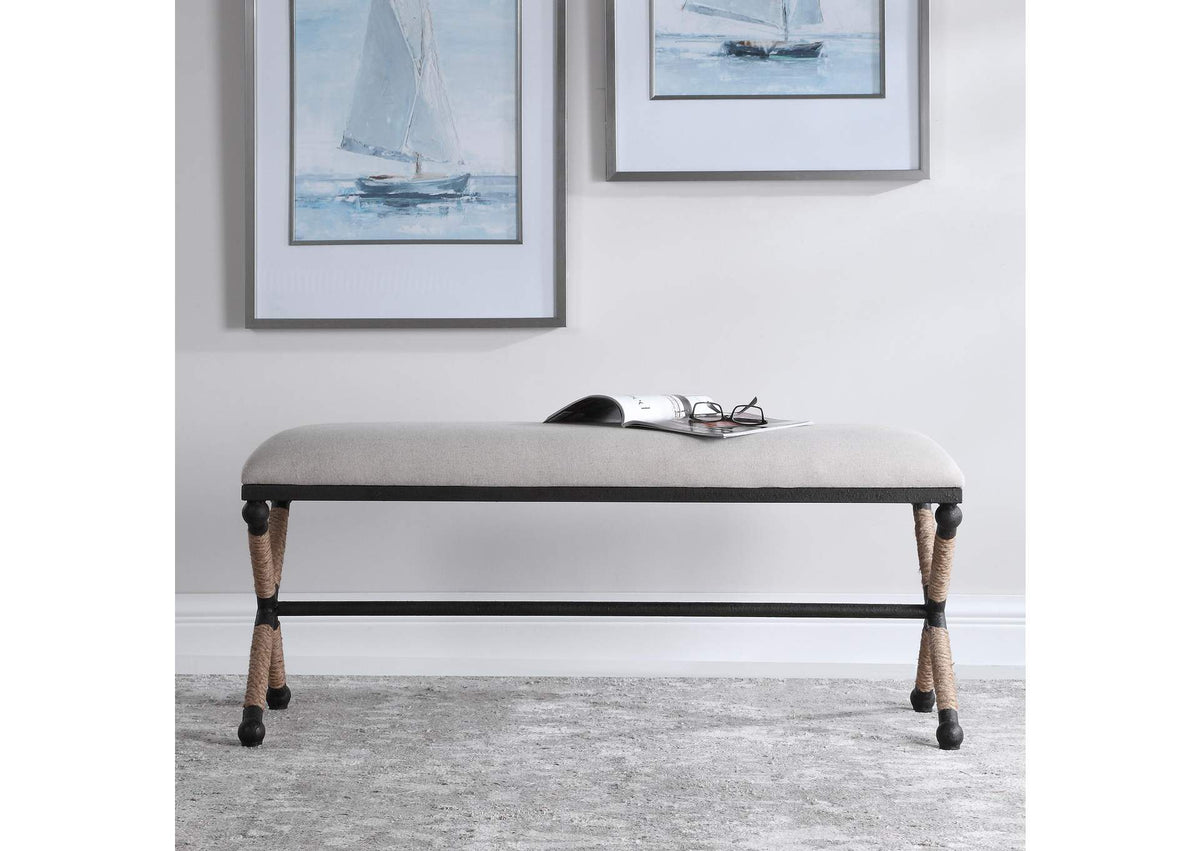 23528 Uttermost Firth Oatmeal Bench