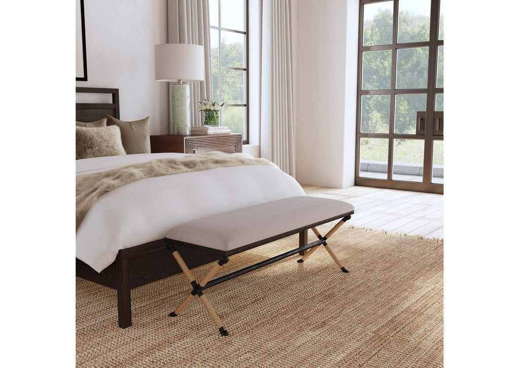 23528 Uttermost Firth Oatmeal Bench