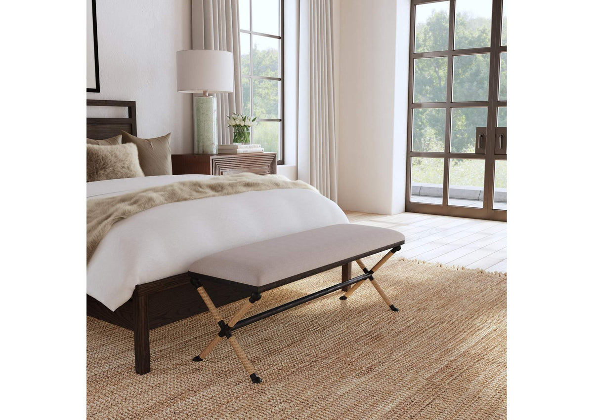23528 Uttermost Firth Oatmeal Bench
