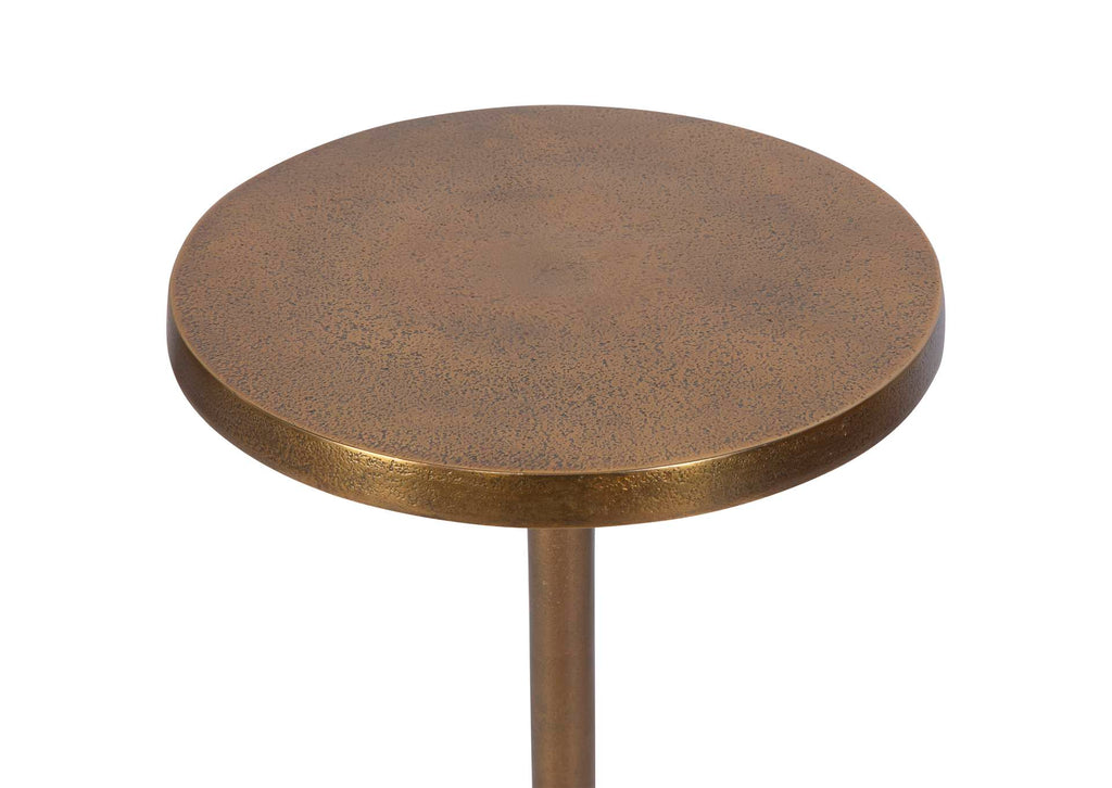 25061 Uttermost Sanaga Drink Table Gold