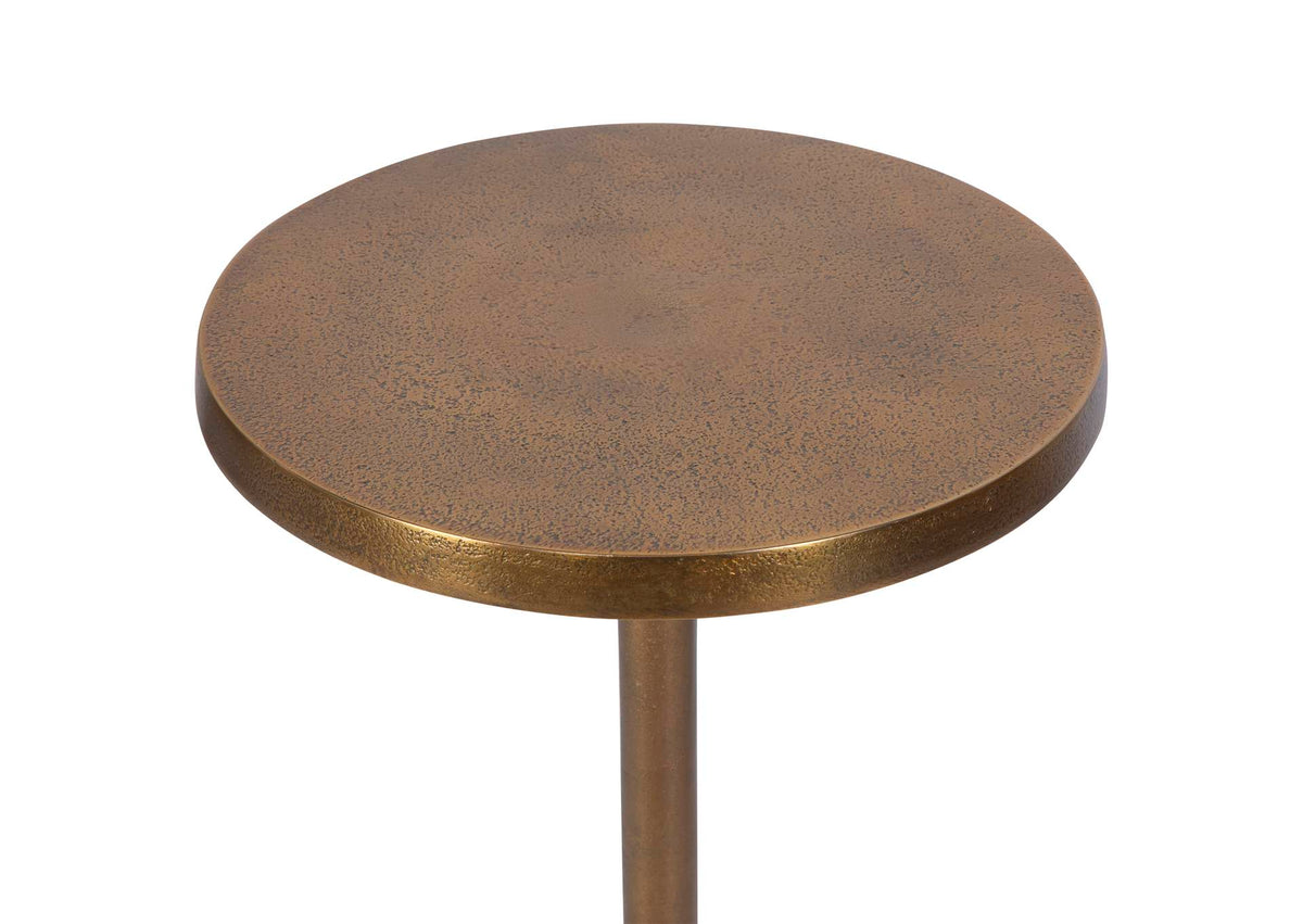 25061 Uttermost Sanaga Drink Table Gold