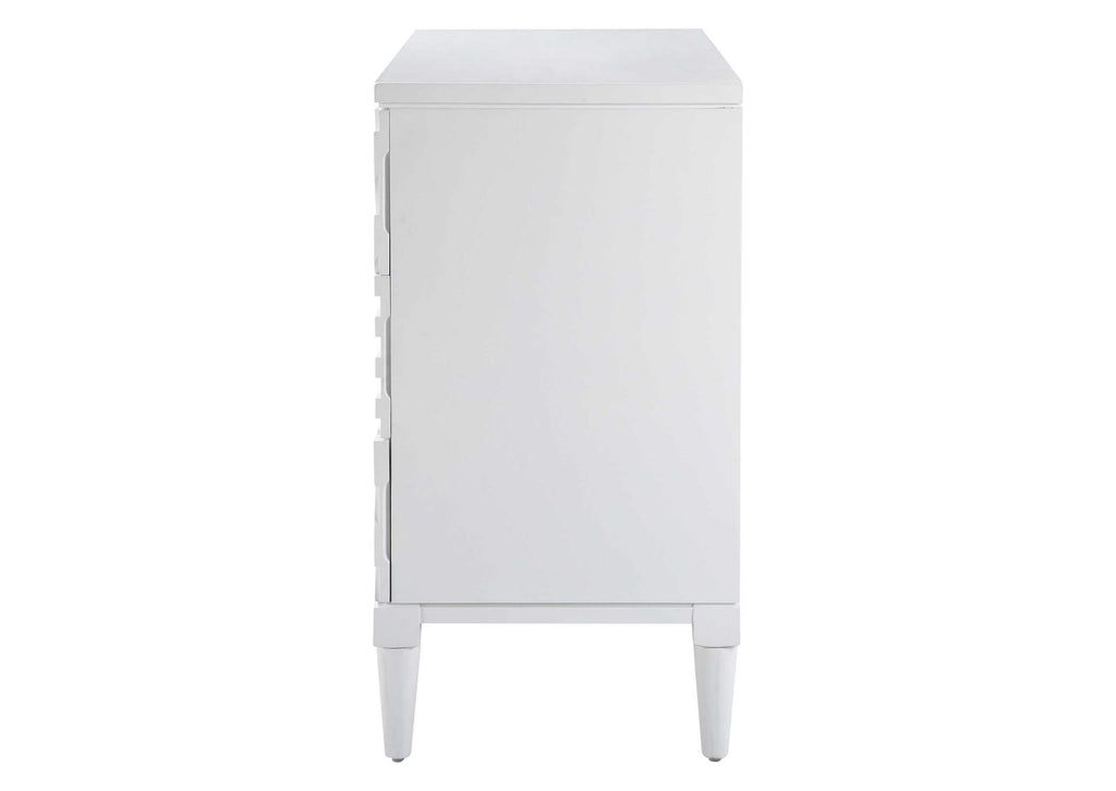25382 Uttermost Colby White Drawer Chest