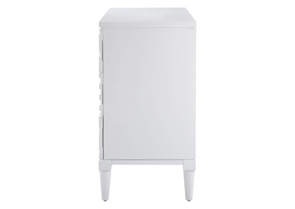 25382 Uttermost Colby White Drawer Chest