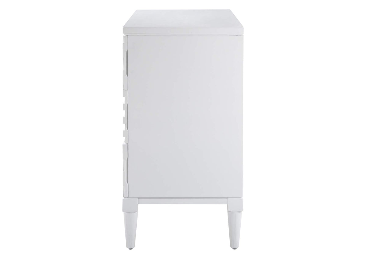 25382 Uttermost Colby White Drawer Chest
