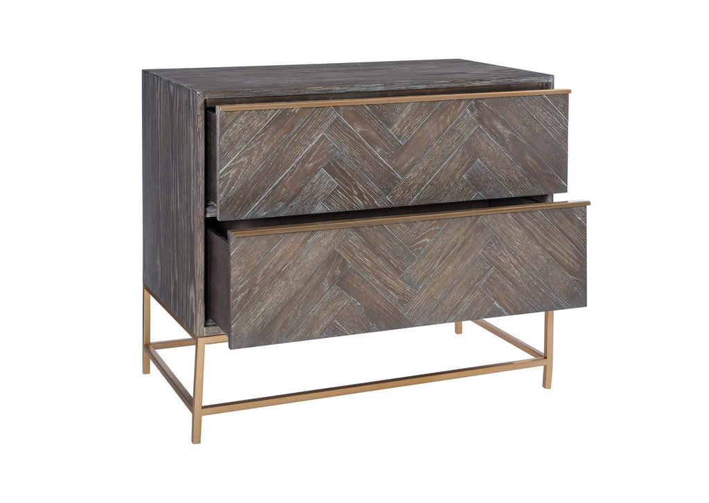 25376 Uttermost Armistead Dark Walnut Drawer Chest