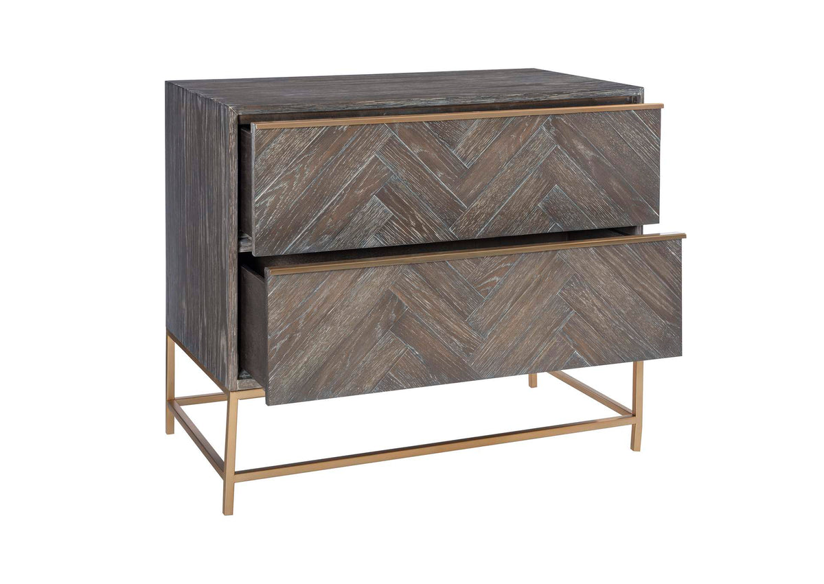 25376 Uttermost Armistead Dark Walnut Drawer Chest