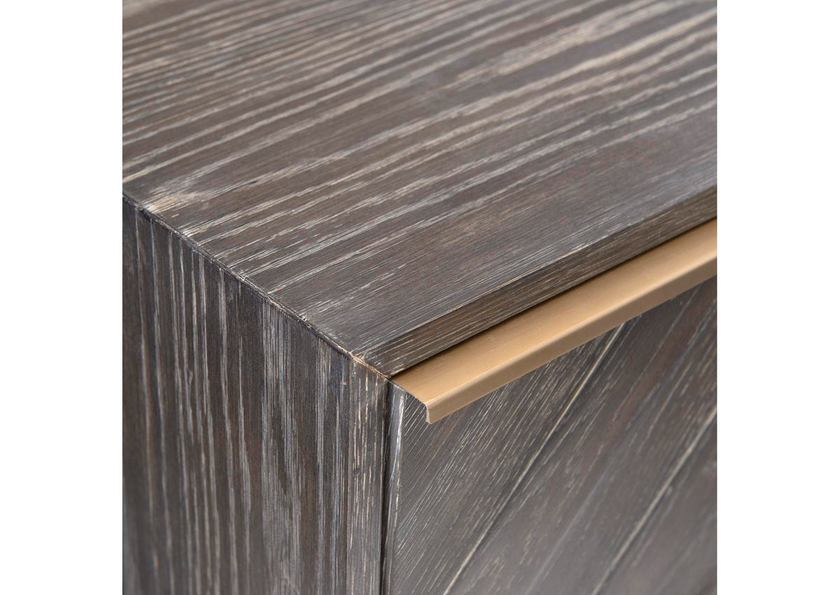25376 Uttermost Armistead Dark Walnut Drawer Chest