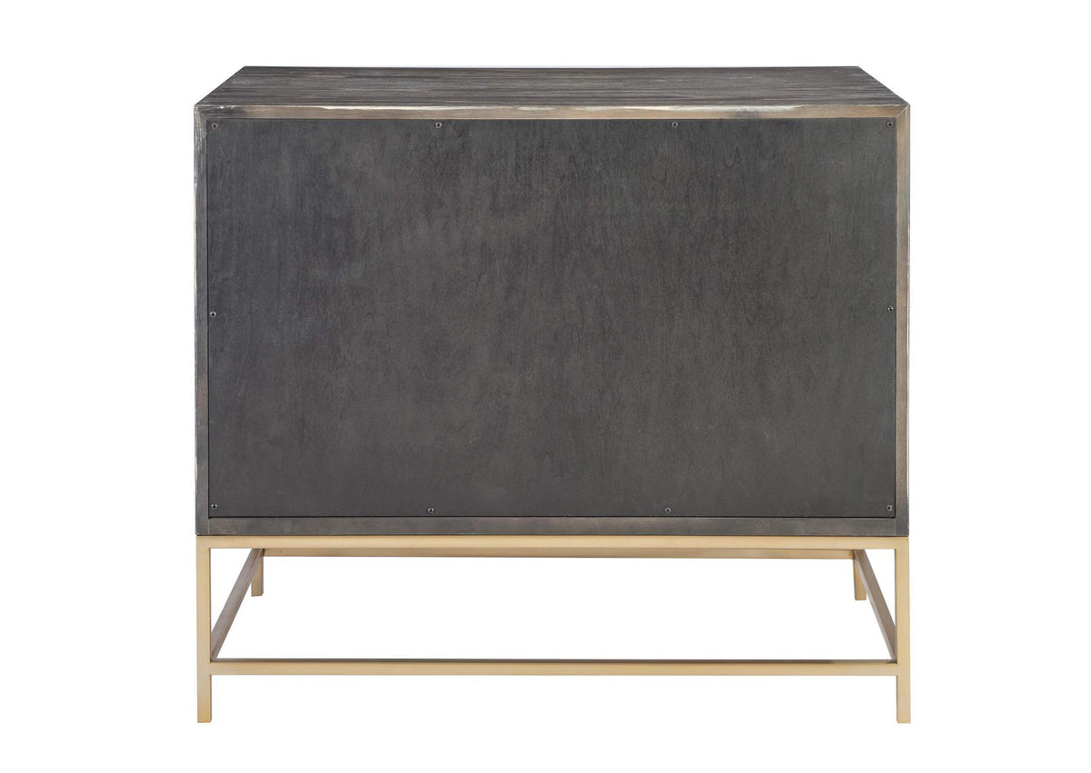 25376 Uttermost Armistead Dark Walnut Drawer Chest