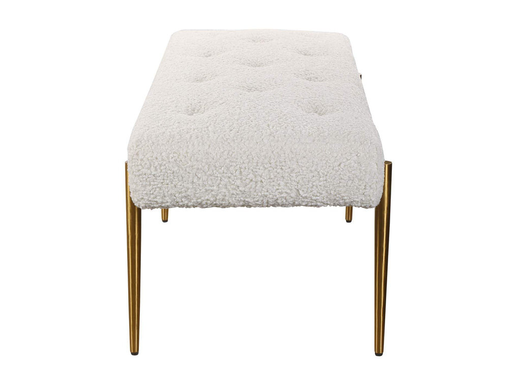 23572 Uttermost Olivier White Bench