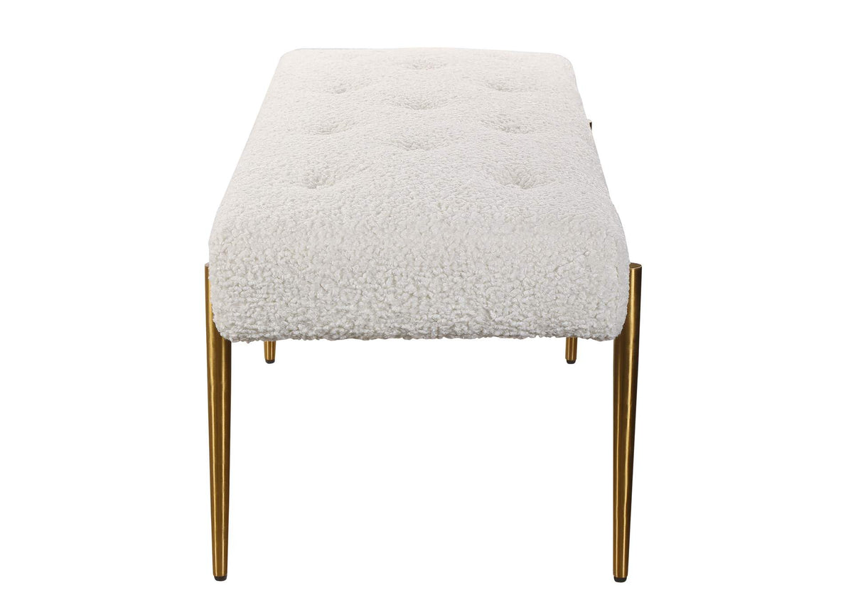 23572 Uttermost Olivier White Bench