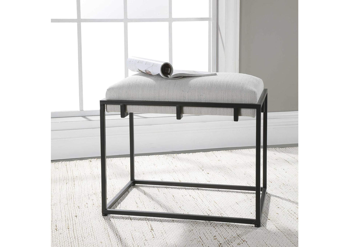 23580 Uttermost Paradox White Small Bench