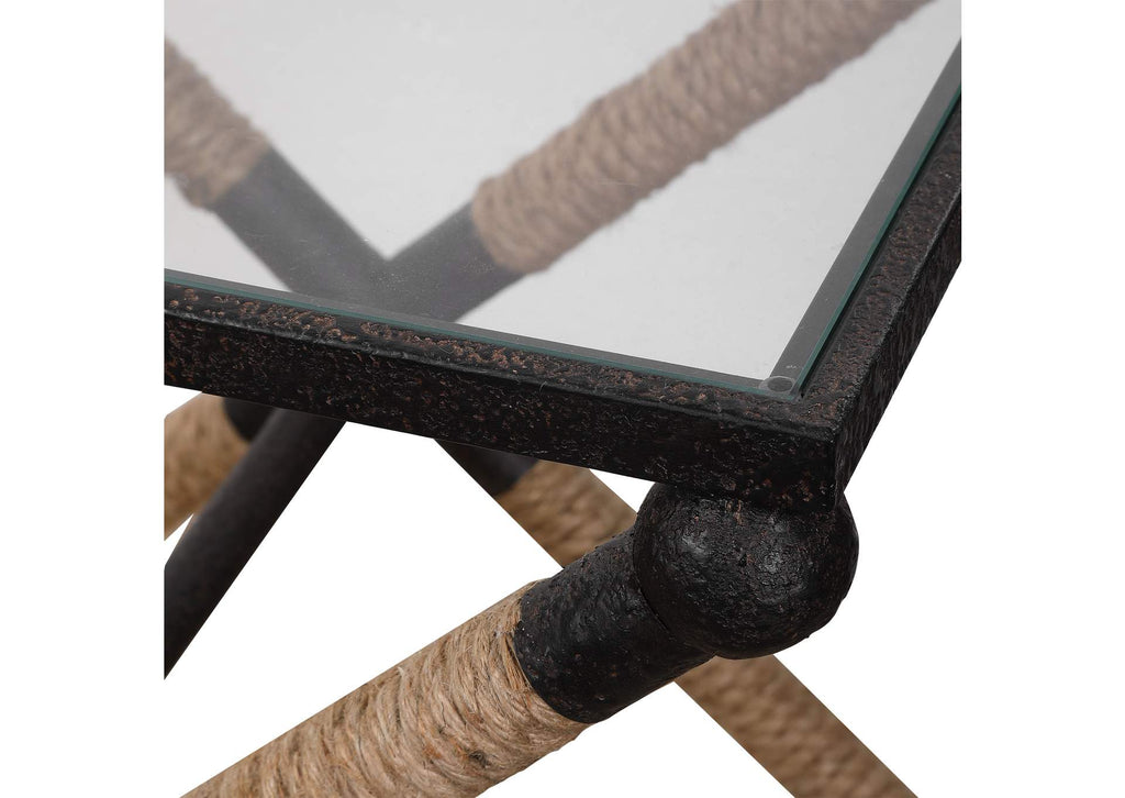 24983 Uttermost Braddock Coastal Accent Table