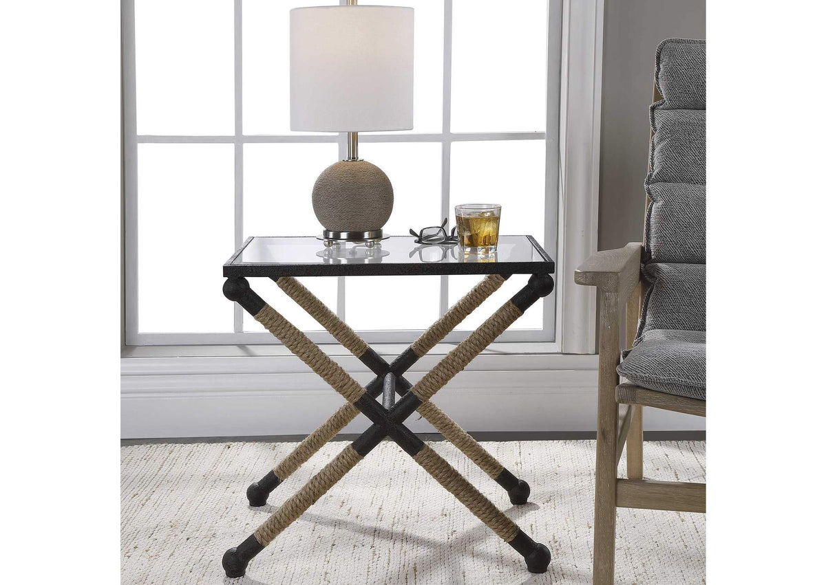 24983 Uttermost Braddock Coastal Accent Table