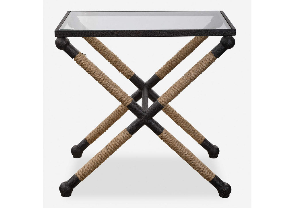 24983 Uttermost Braddock Coastal Accent Table