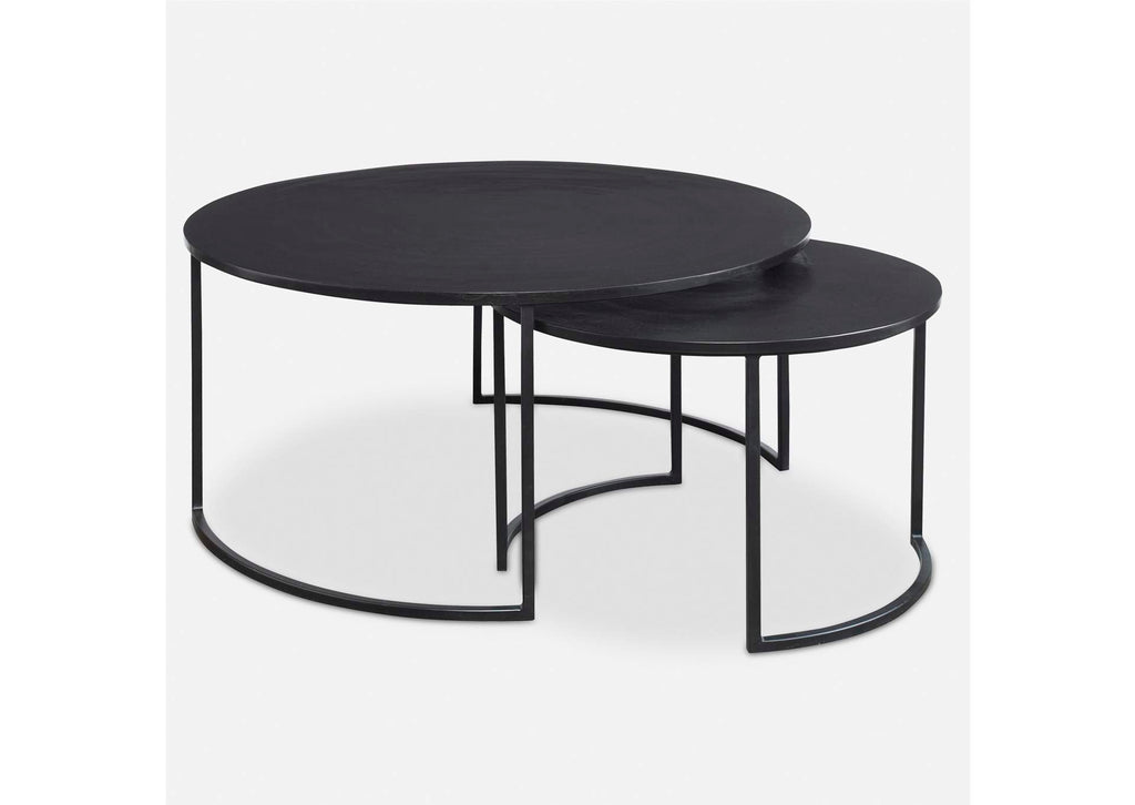 25109 Uttermost Barnette Modern Nesting Coffee Tables