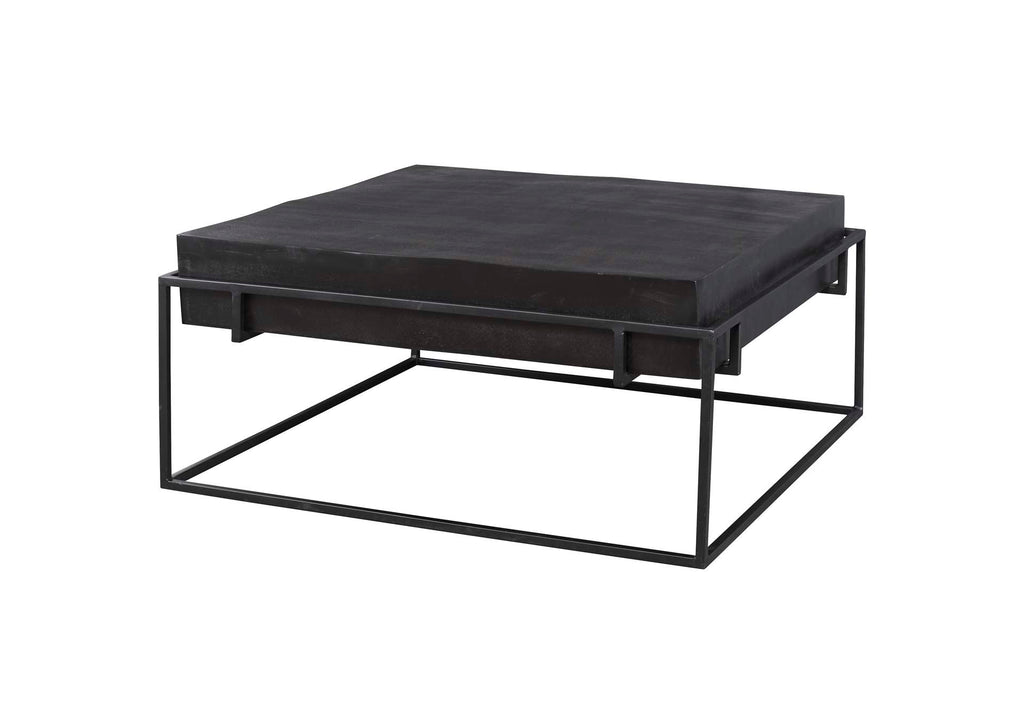 25111 Uttermost Telone Modern Black Coffee Table