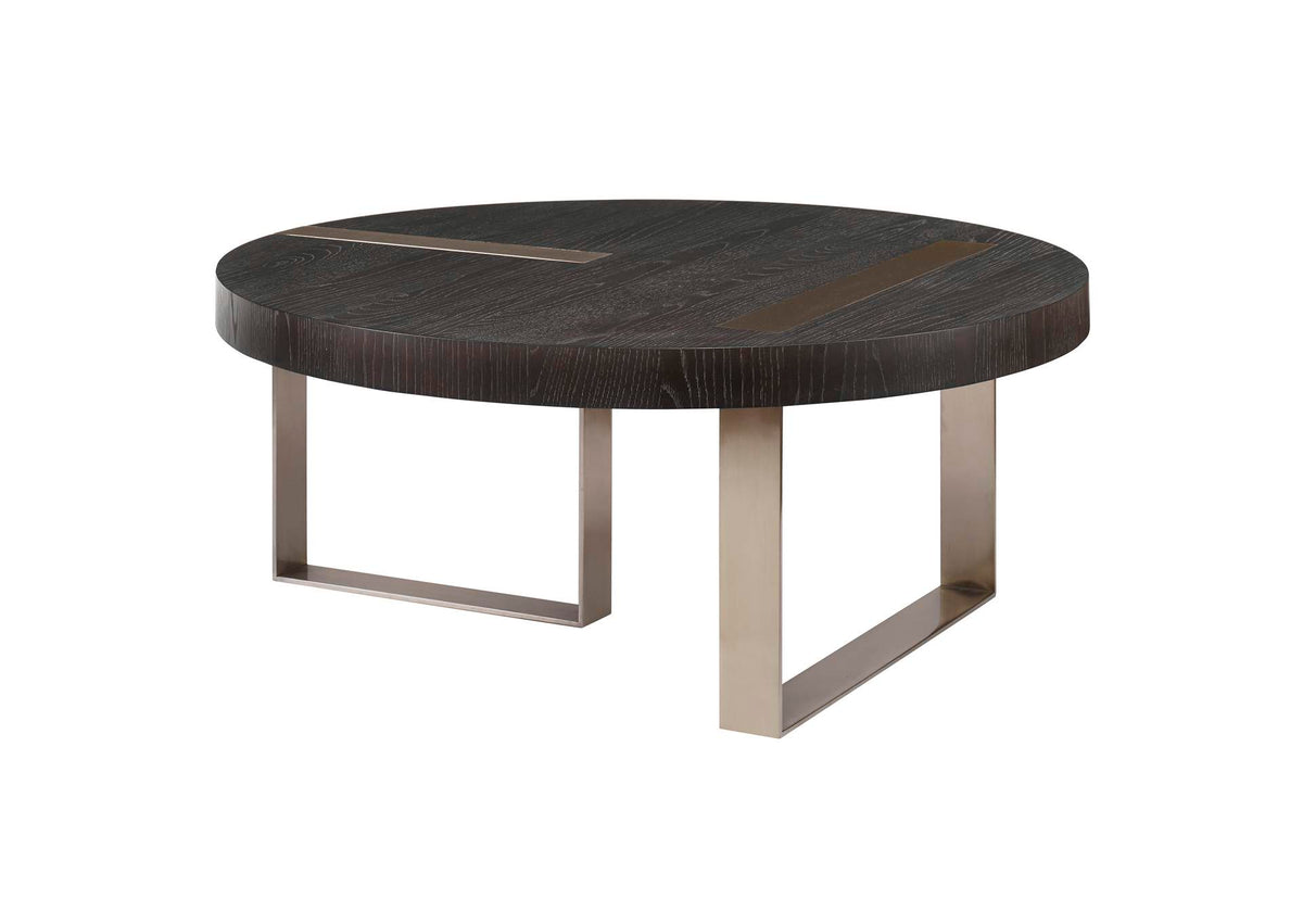 25119 Uttermost Converge Round Coffee Table