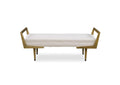 23592 Uttermost Waylon Modern Ivory Bench