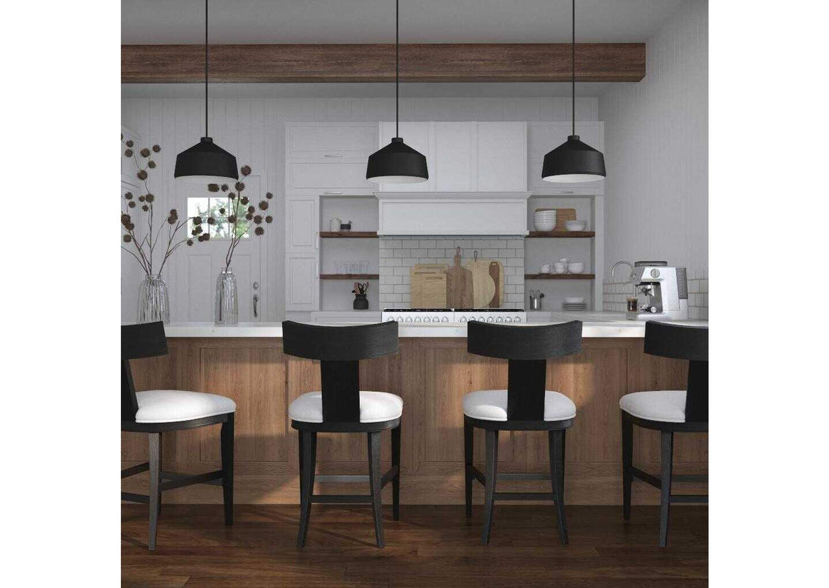 23664 Uttermost Idris Modern Wood Counter Stool