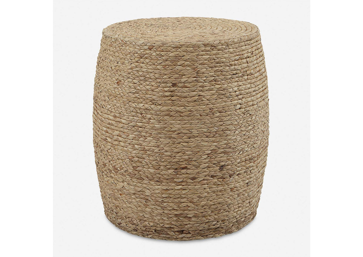 25187 Uttermost Resort Straw Accent Stool