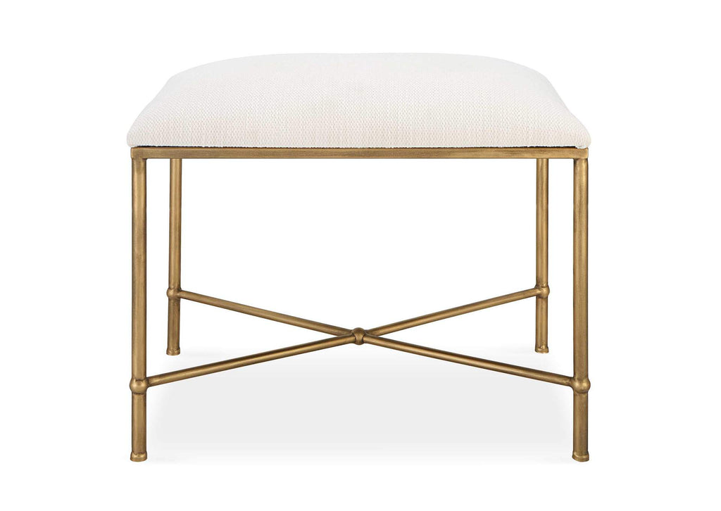 23689 Uttermost Avenham Small Gold Framed Bench