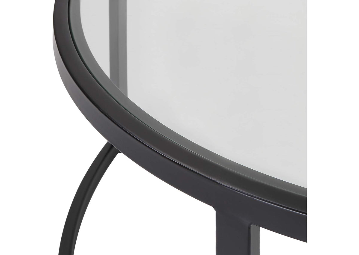 25190 Uttermost Rhea Black Nesting Coffee Tables