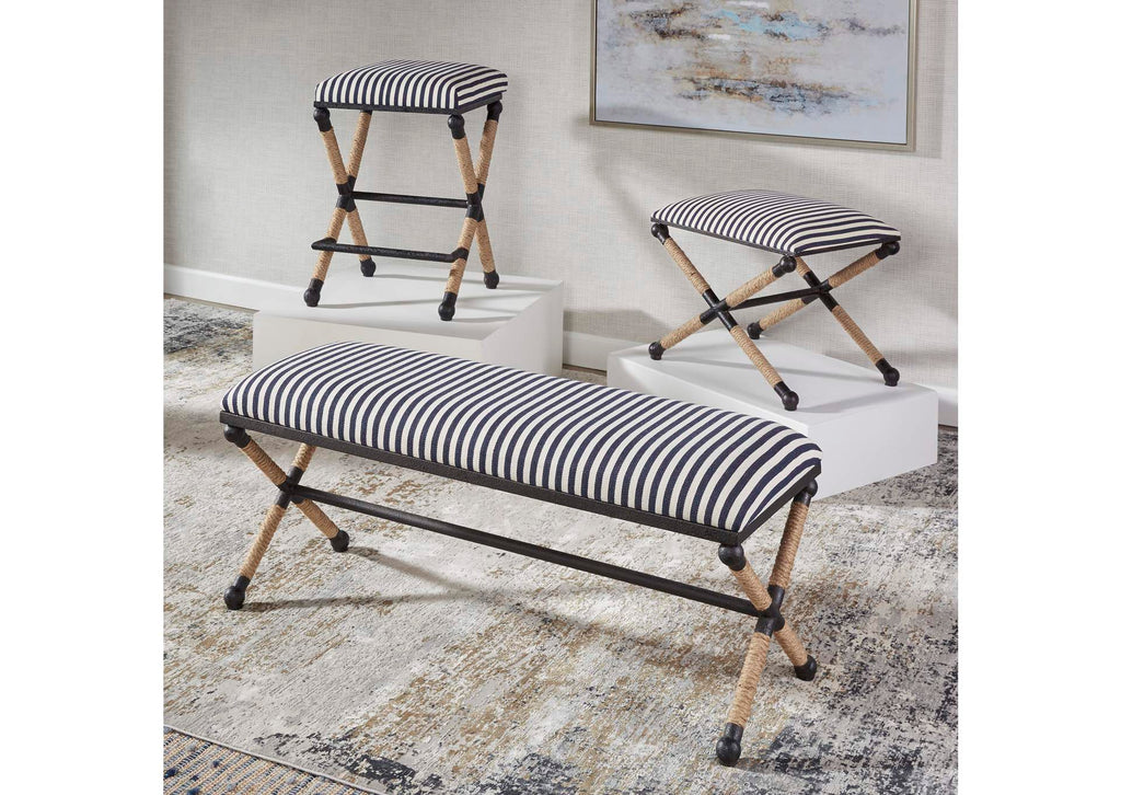 23711 Uttermost Braddock Backless Counter Stool