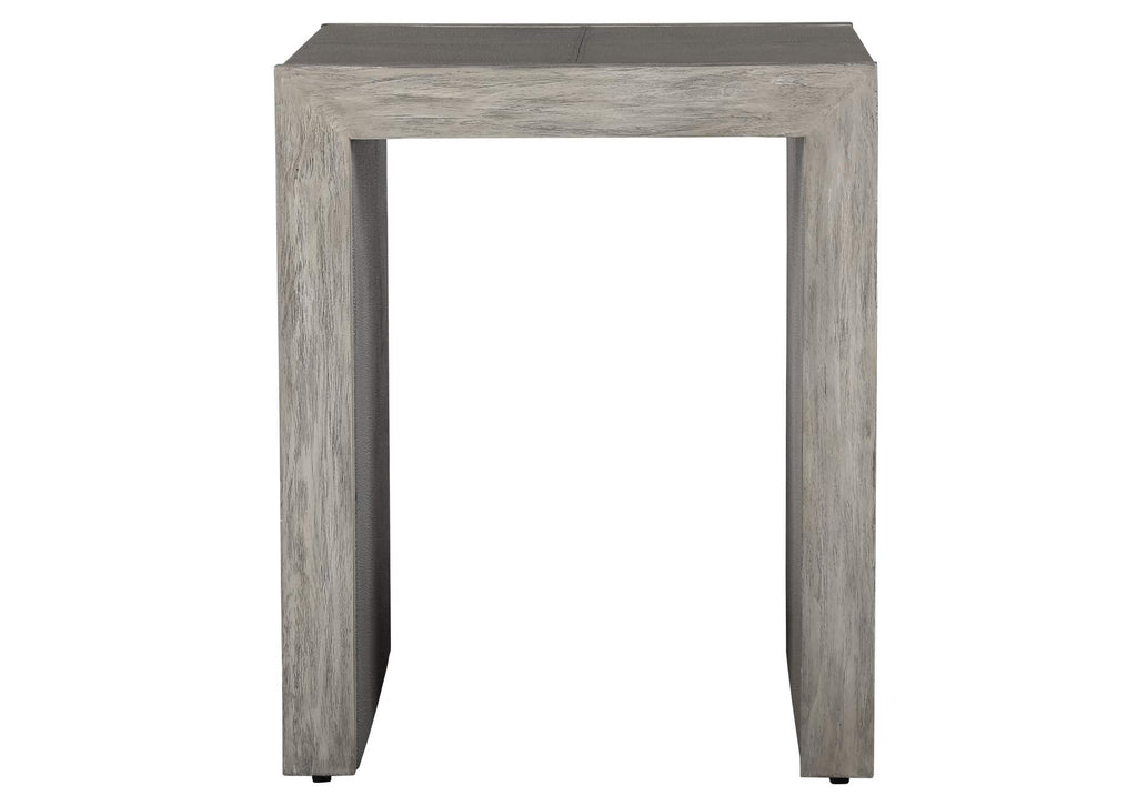 25214 Uttermost Aerina Modern Gray End Table