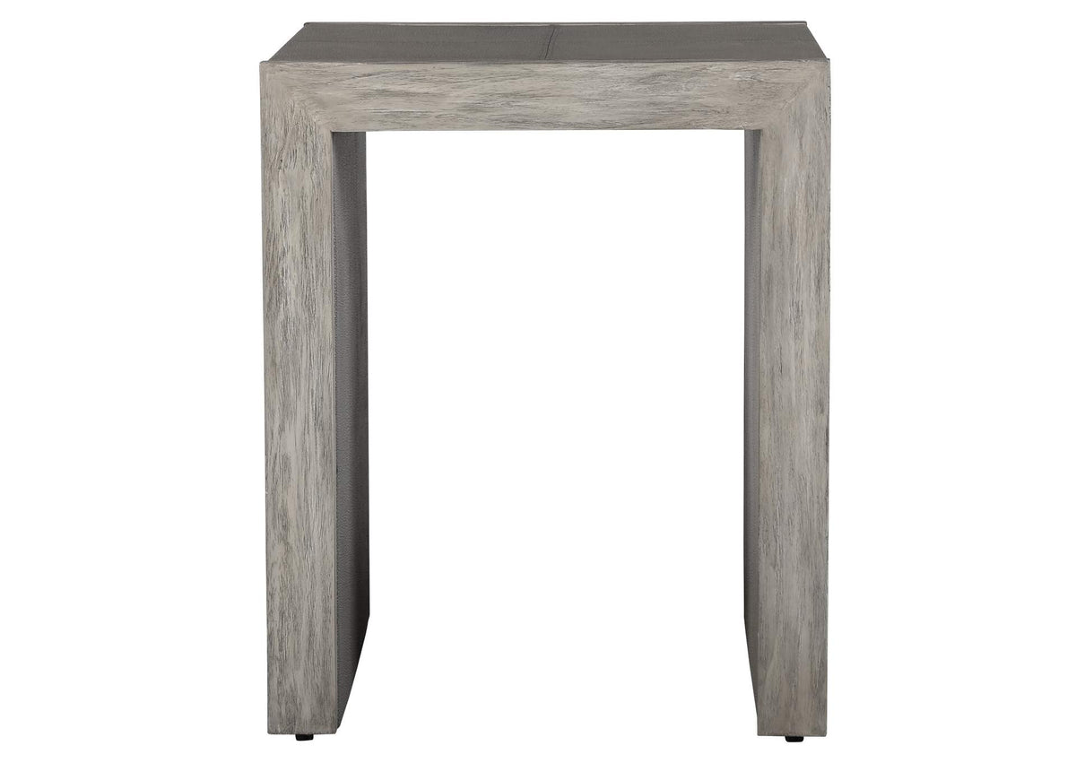 25214 Uttermost Aerina Modern Gray End Table