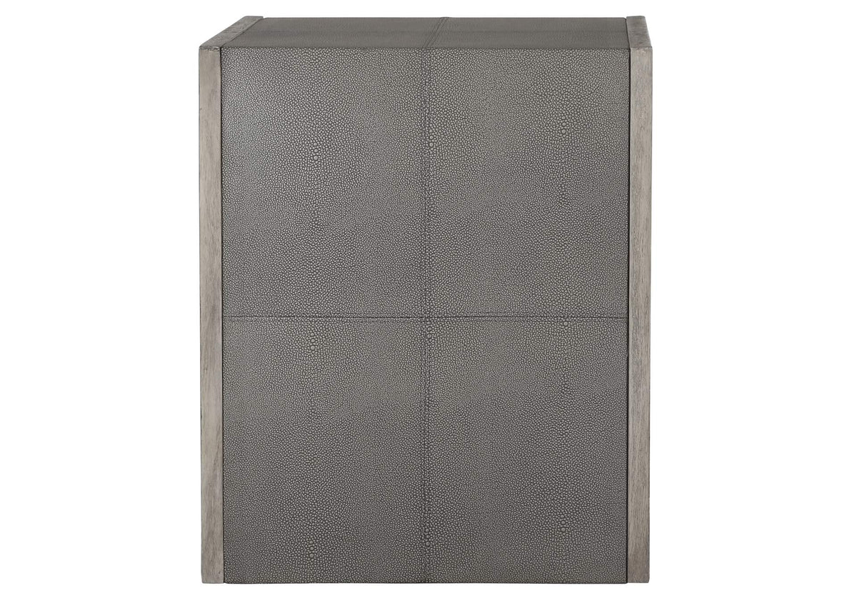 25214 Uttermost Aerina Modern Gray End Table