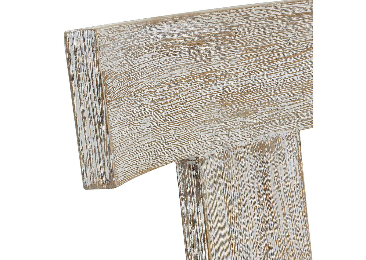 23693 Uttermost Idris White Counter Stool