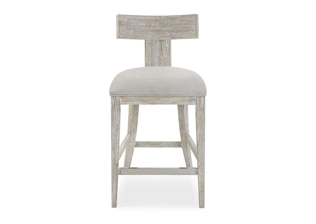 23693 Uttermost Idris White Counter Stool