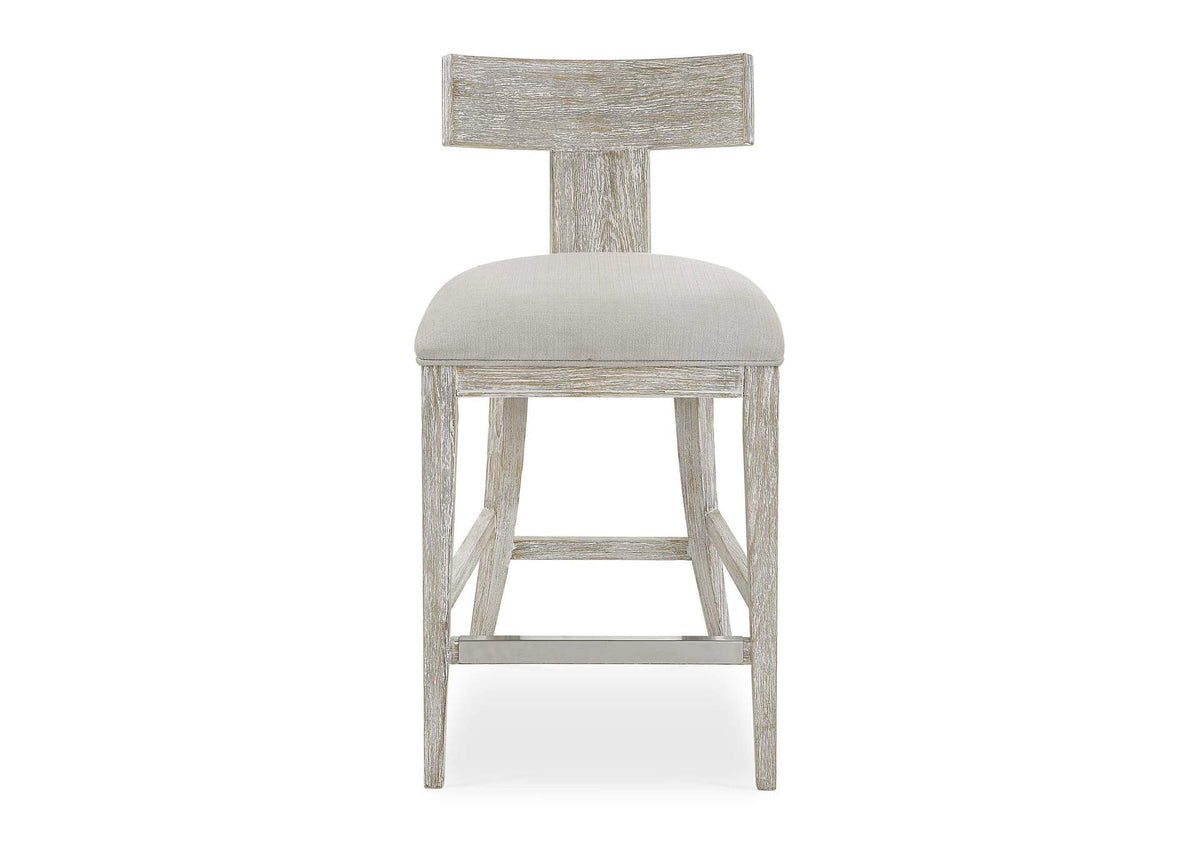 23693 Uttermost Idris White Counter Stool