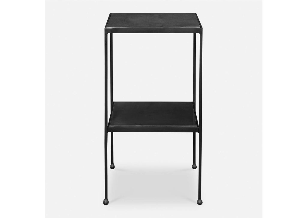 25253 Uttermost Sherwood Square Marble Accent Table