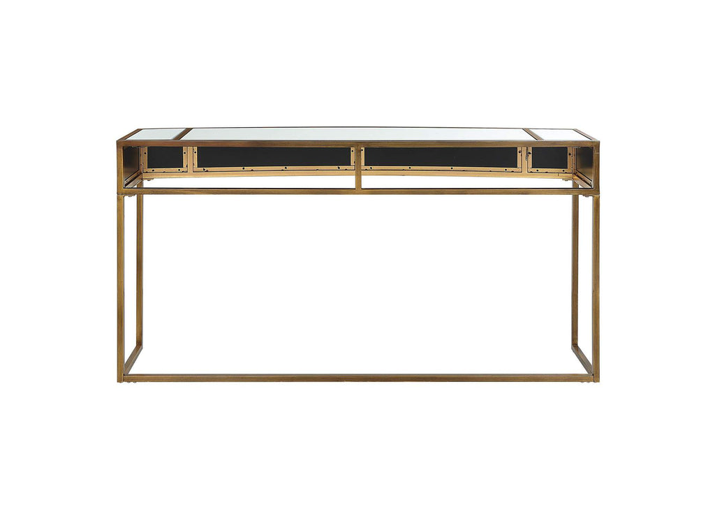 25286 Uttermost Reflect Mirrored Console Table