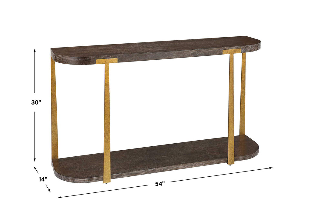 25556 Uttermost Palisade Wood Console Table