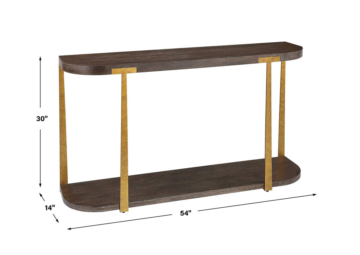 25556 Uttermost Palisade Wood Console Table