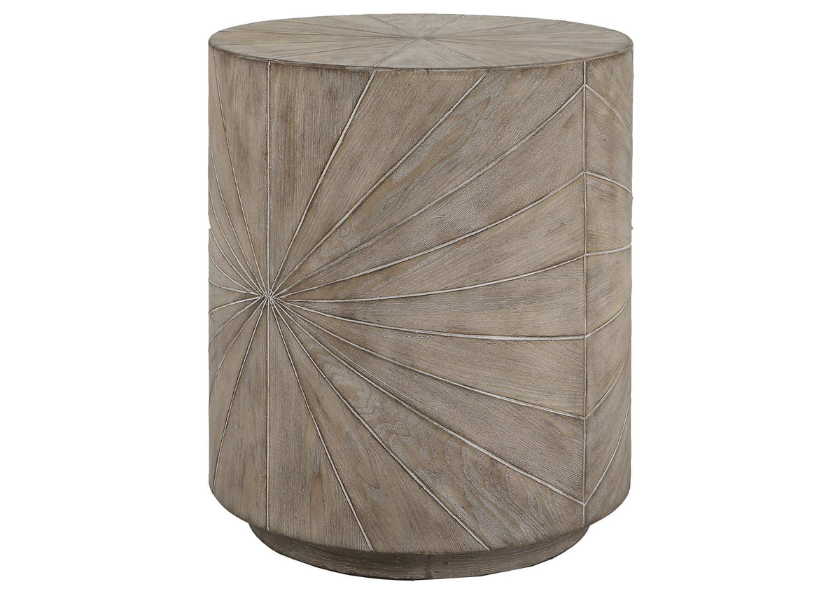 25266 Uttermost Starshine Wooden Side Table
