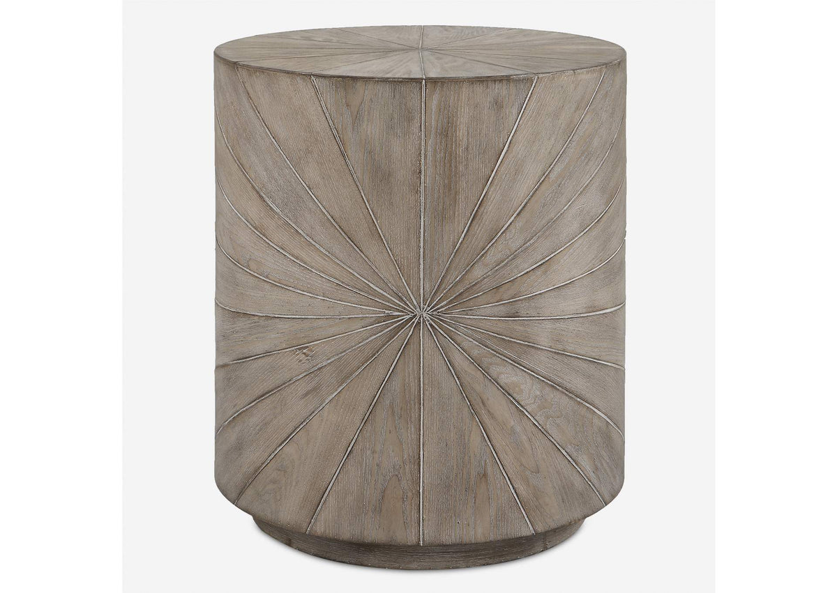 25266 Uttermost Starshine Wooden Side Table