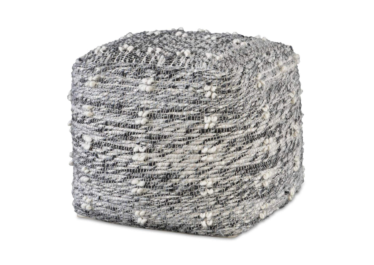 23974 Uttermost Narol Gray Pouf